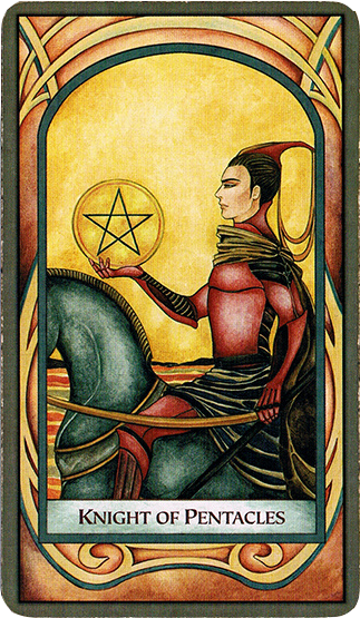 Knight of Pentacles - Sly Roxtar Tarot Readings